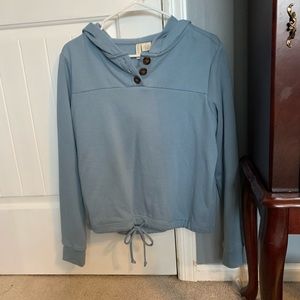Tillys cropped hoodie